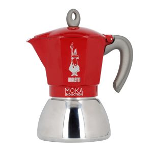 Bialetti Moka Induction 6 Tz Rdeča